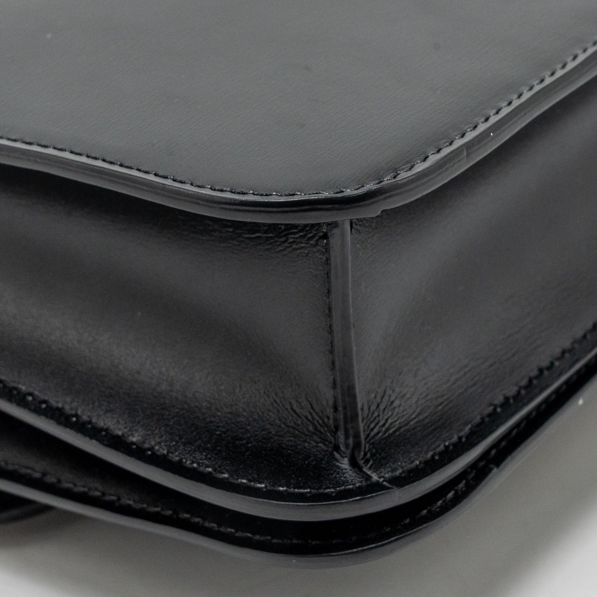 Celine Teen Classic Box Bag Calfskin Black GHW