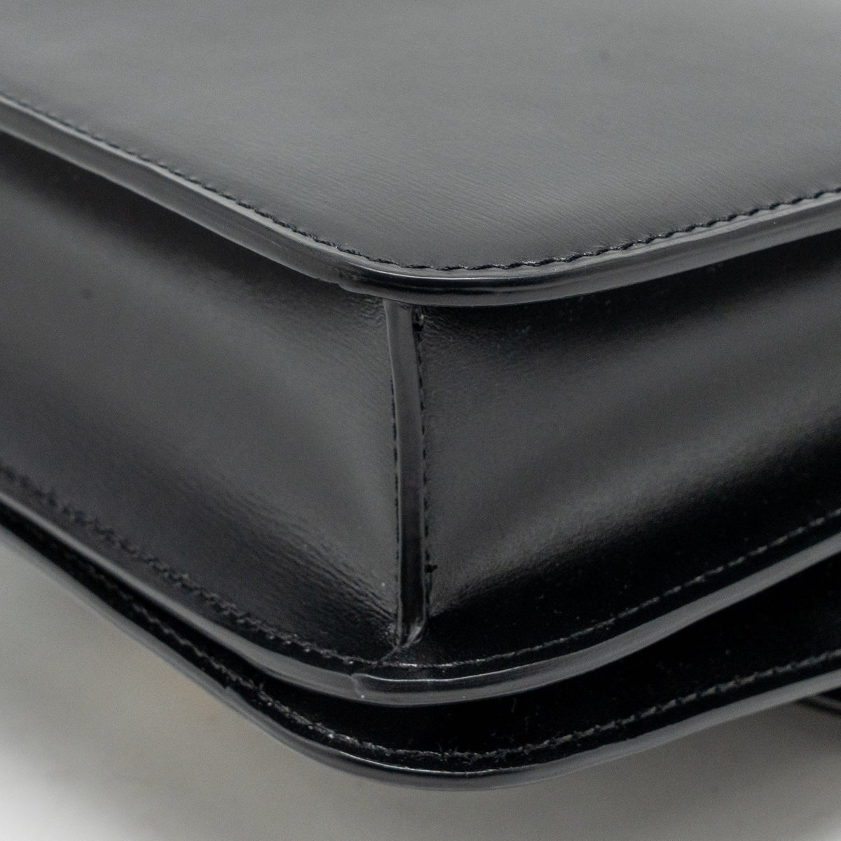Celine Teen Classic Box Bag Calfskin Black GHW