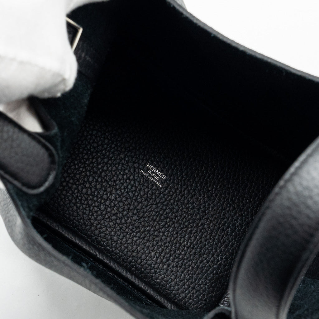 HERMES PICOTIN 18 CLEMENCE BLACK SHW