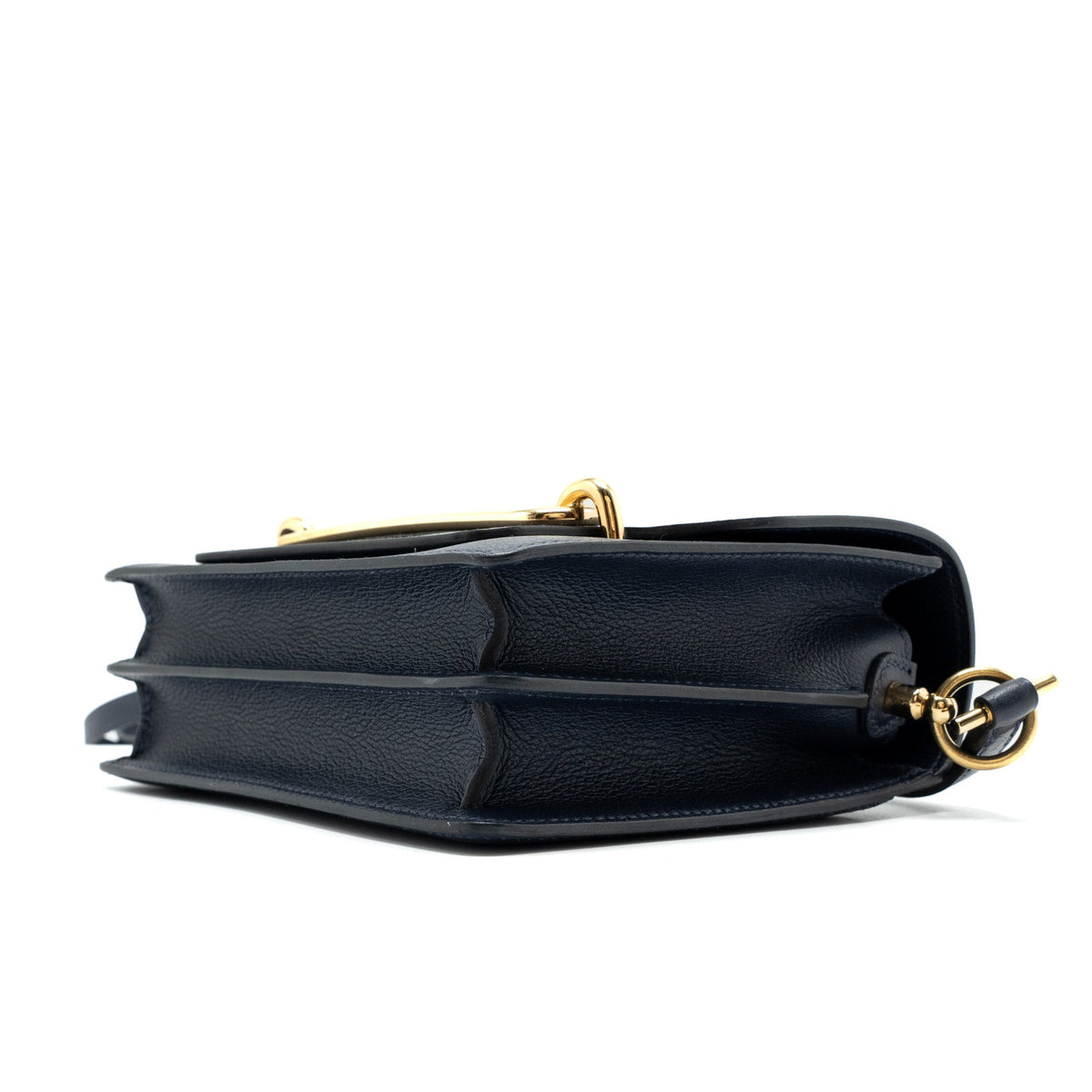 Hermes Mini Roulis Evercolour Blue Nuit GHW