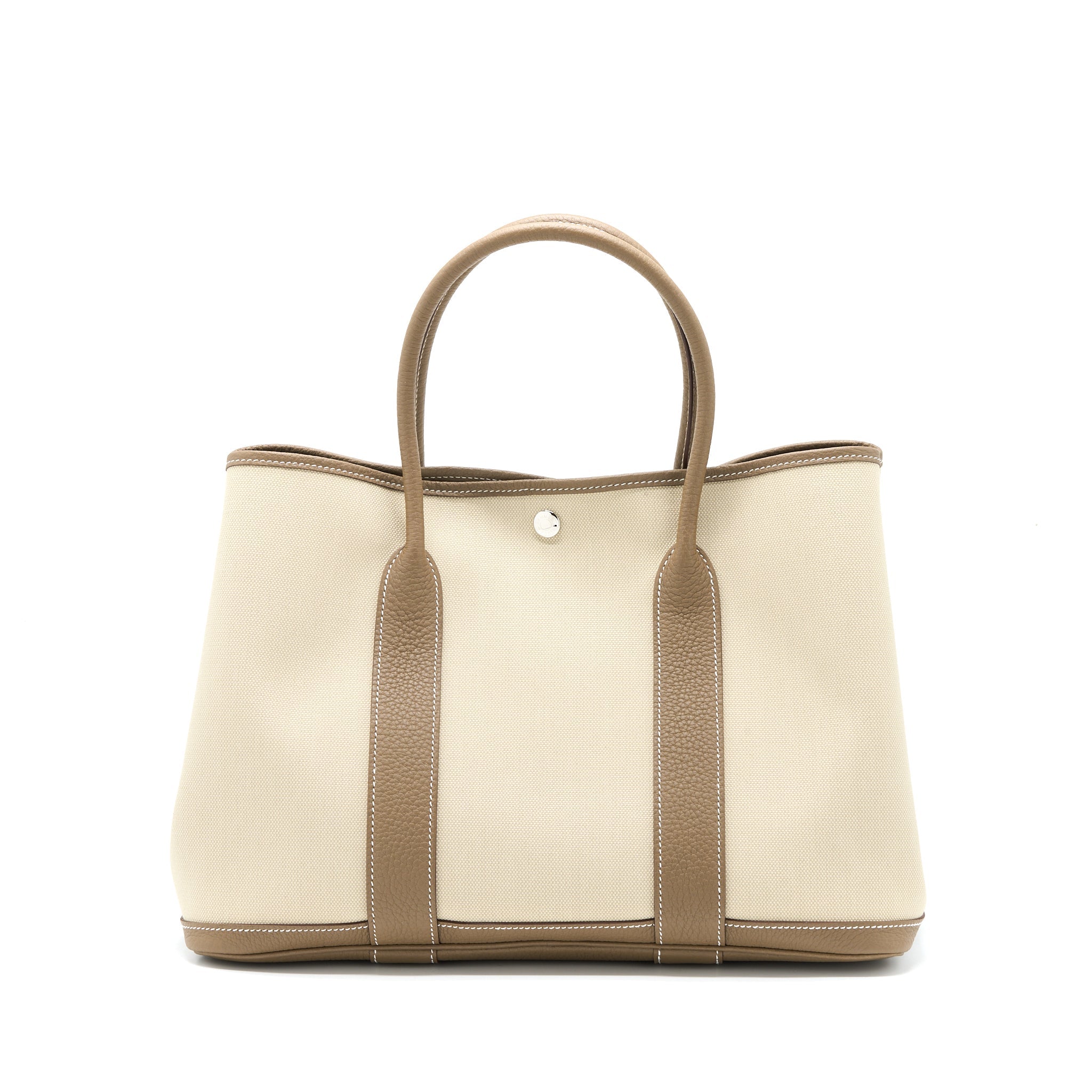 HERMES GARDEN PARTY 36 NEGONDA/CANVAS BETON/ETOUPE SHW