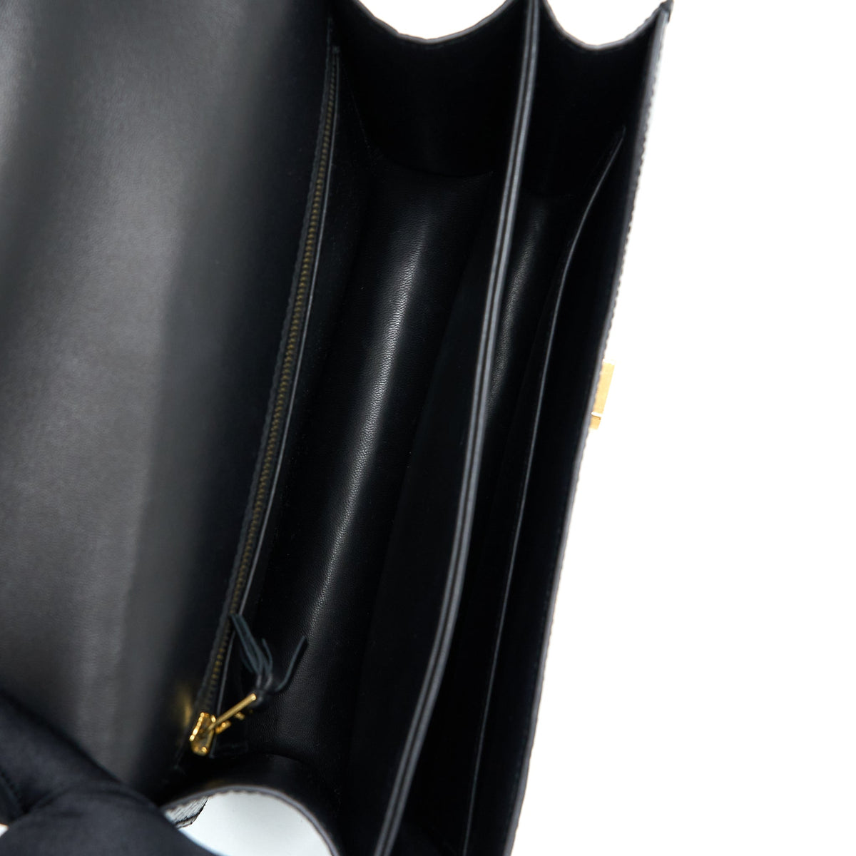 Hermes Constance 24 Shiny Alligator Leather Black GHW