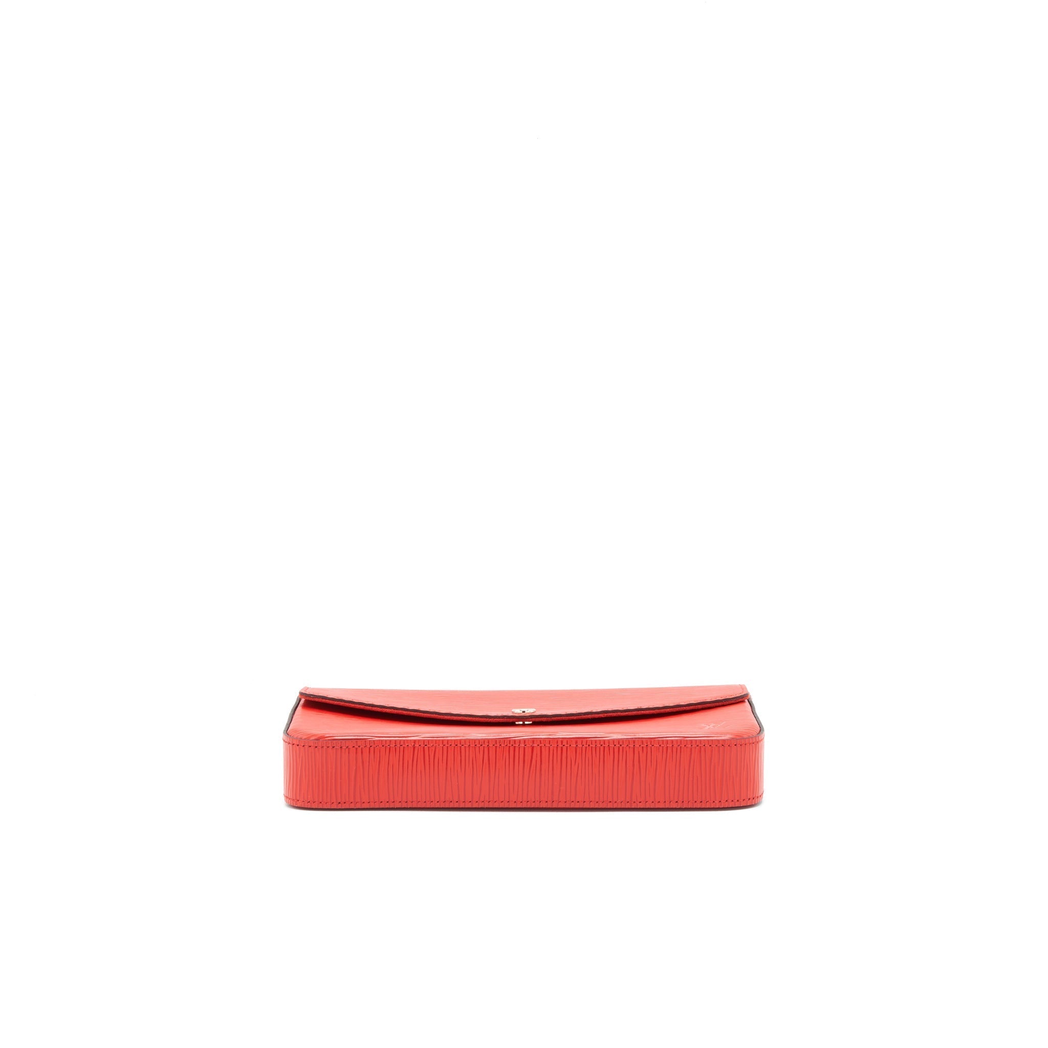 LOUIS VUITTON FELICIE POCHETTE RED SHW