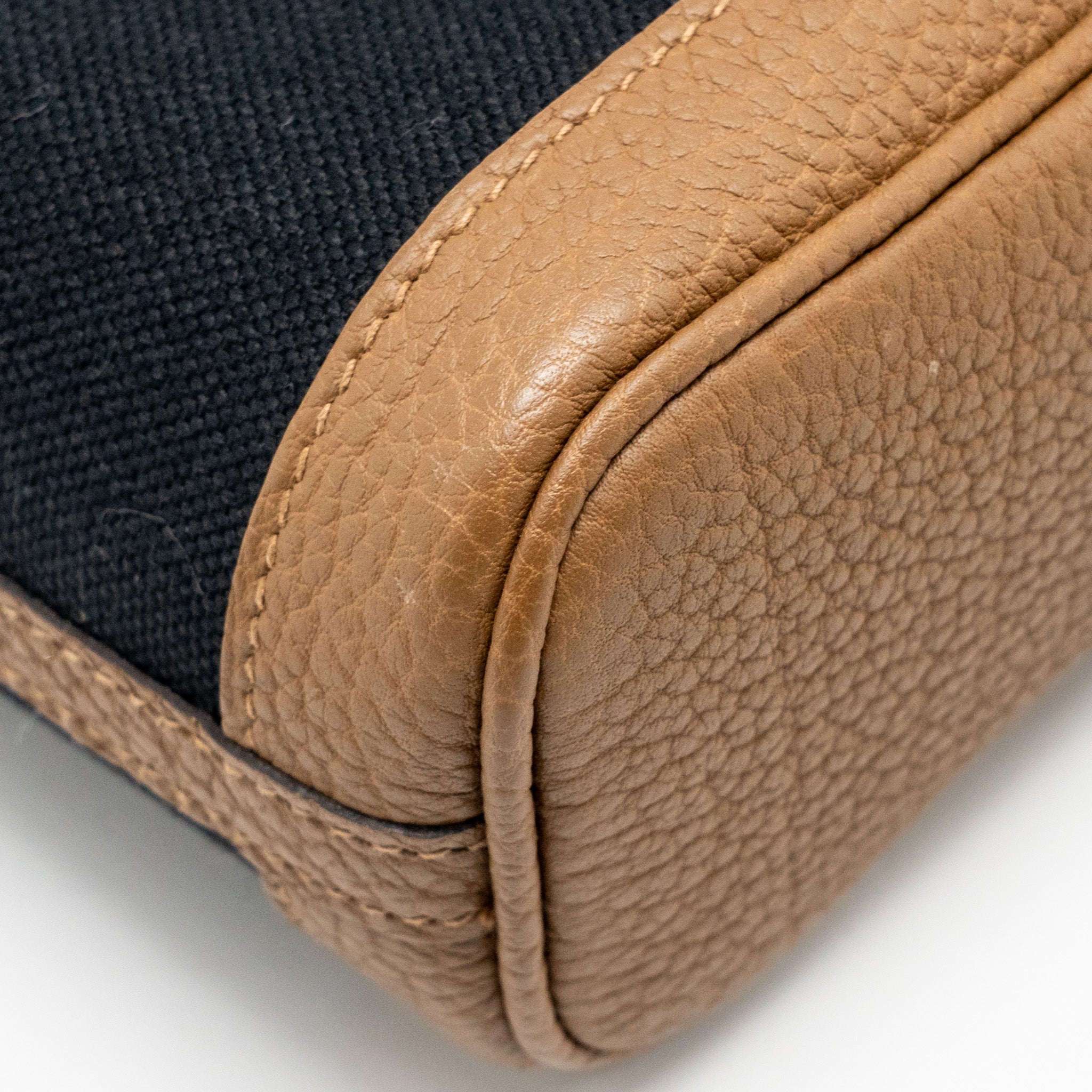 HERMES GARDEN FILE 28 CANVAS/NEGONDA BLACK/BEIGE DE WEIMAR SHW