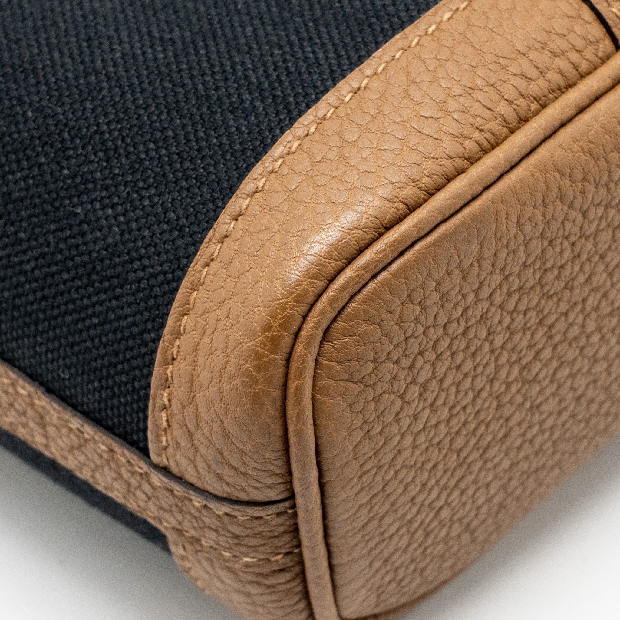 HERMES GARDEN FILE 28 CANVAS/NEGONDA BLACK/BEIGE DE WEIMAR SHW
