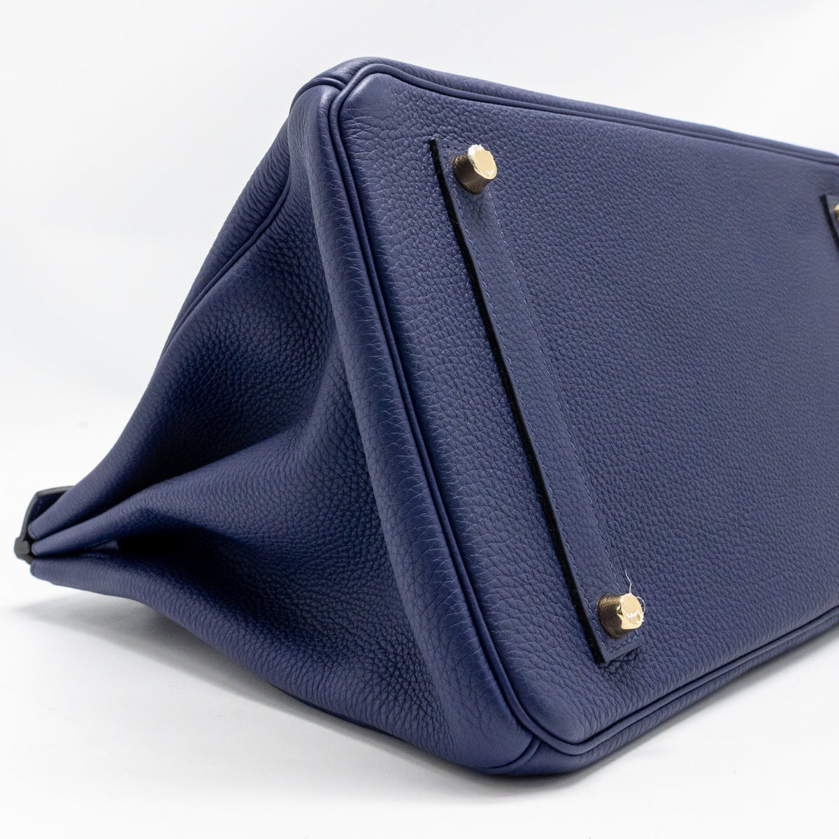 Hermes Birkin 35 Togo Blue GHW