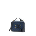CHANEL MEDIUM FILIGREE VANITY CAMERA BAG CAVIAR BLUE/BLACK GHW