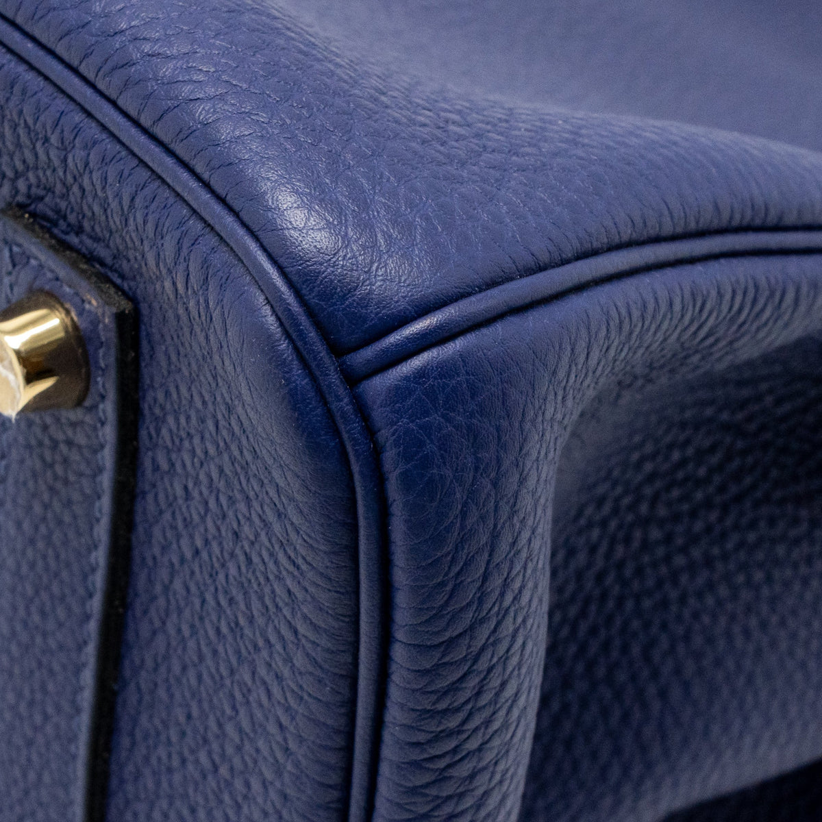 Hermes Birkin 35 Togo Blue GHW