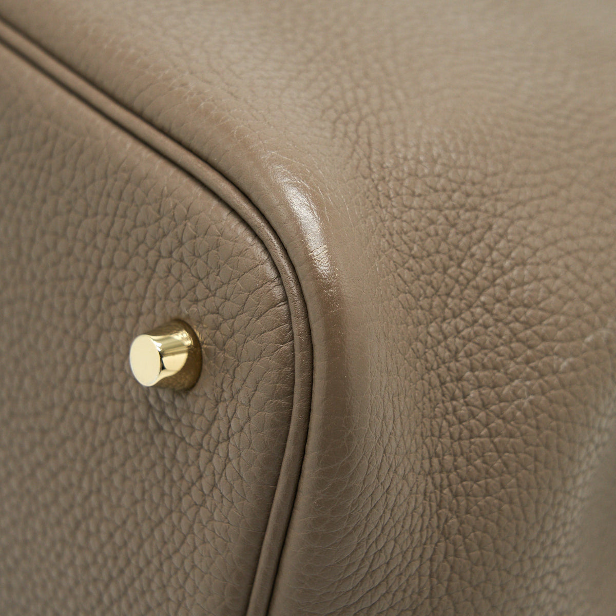 Hermes picotin 22 Lock Bag Etoupe GHW