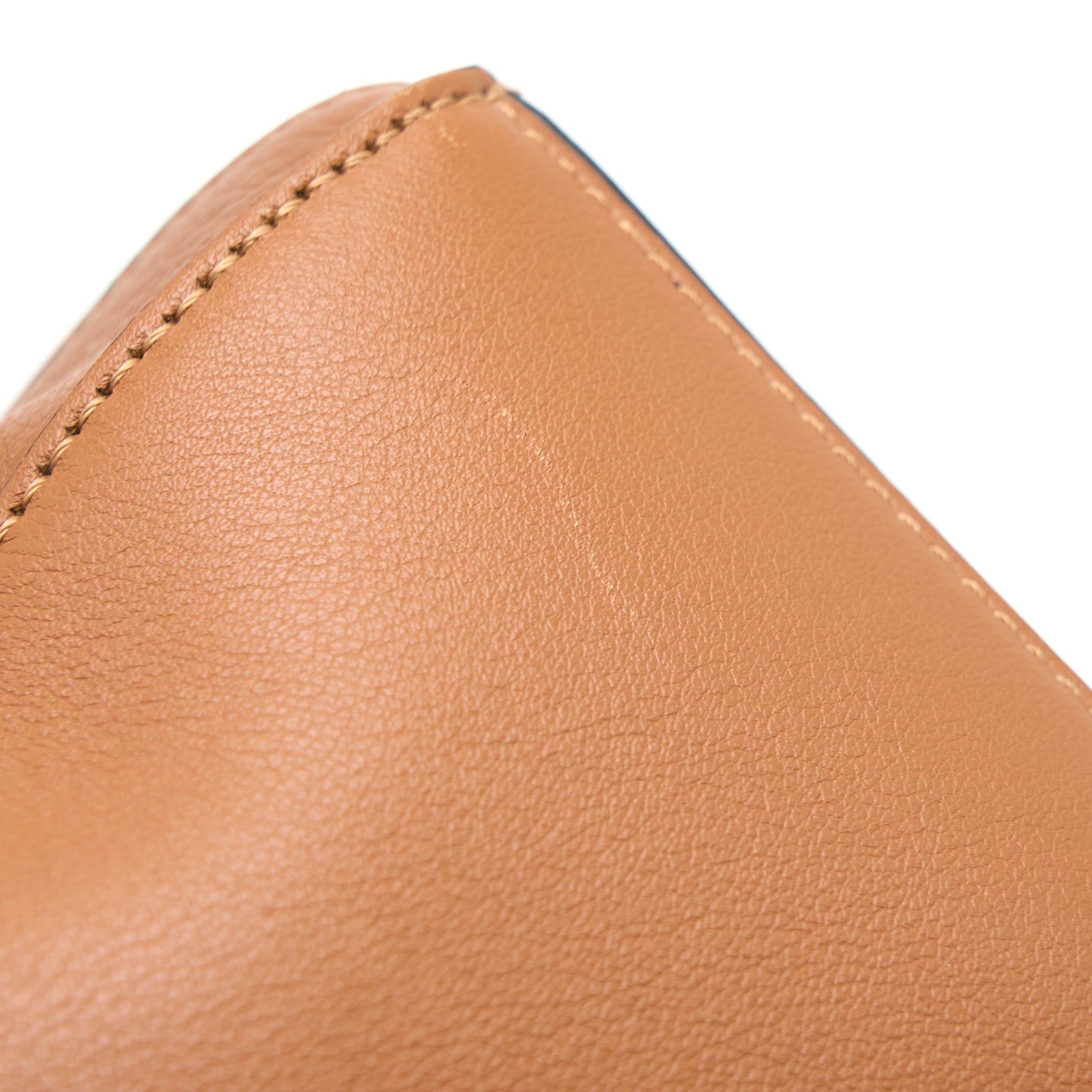 LOEWE SMALL PUZZLE BAG CALFSKIN TAN SHW