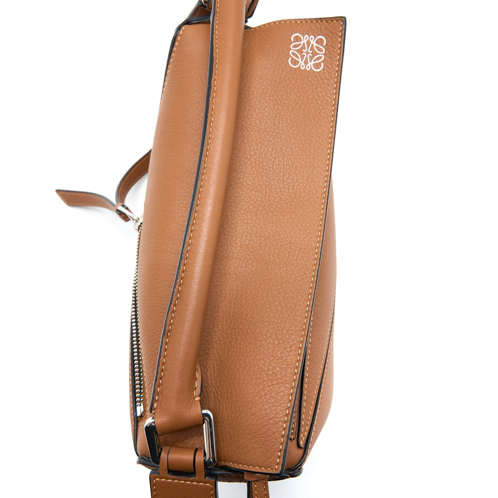 LOEWE SMALL PUZZLE BAG CALFSKIN TAN SHW