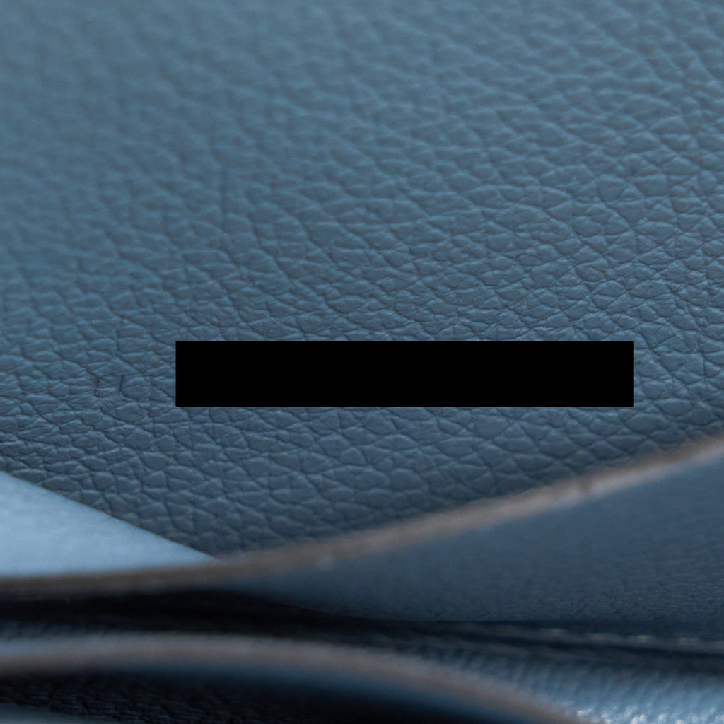 Hermes Constance Slim Evercolor J7 Bleu Lin GHW