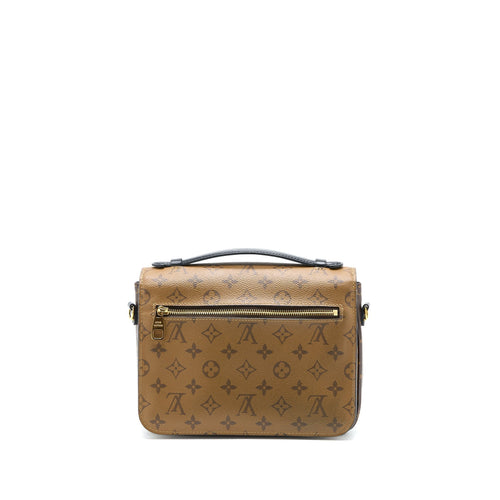 LOUIS VUITTON POCHETTE METIS MONOGRAM REVERSE CANVAS GHW