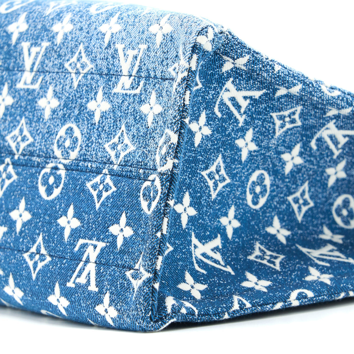 LOUIS VUITTON LIMITED EDITION ONTHEGO MM DENIM GHW