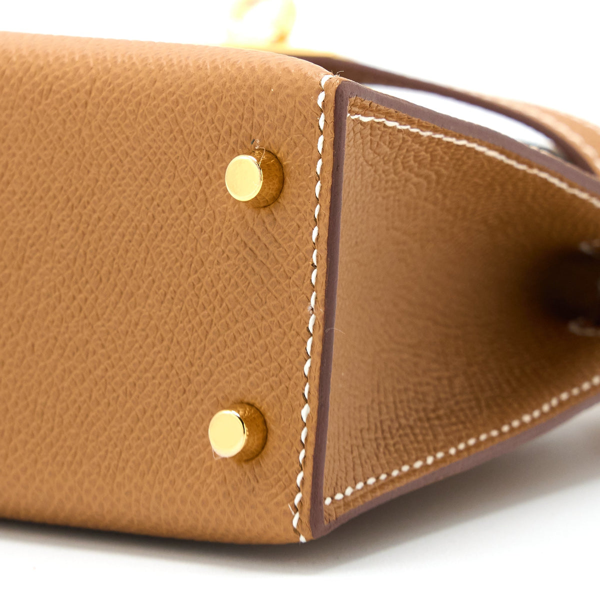 Hermes Mini Kelly Epsom Gold GHW