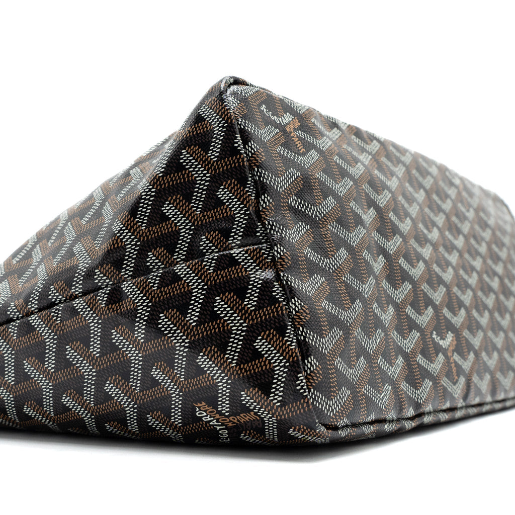GOYARD SAINT LOUIS PM TOTE BAG GOYARDINE CANVAS SHW