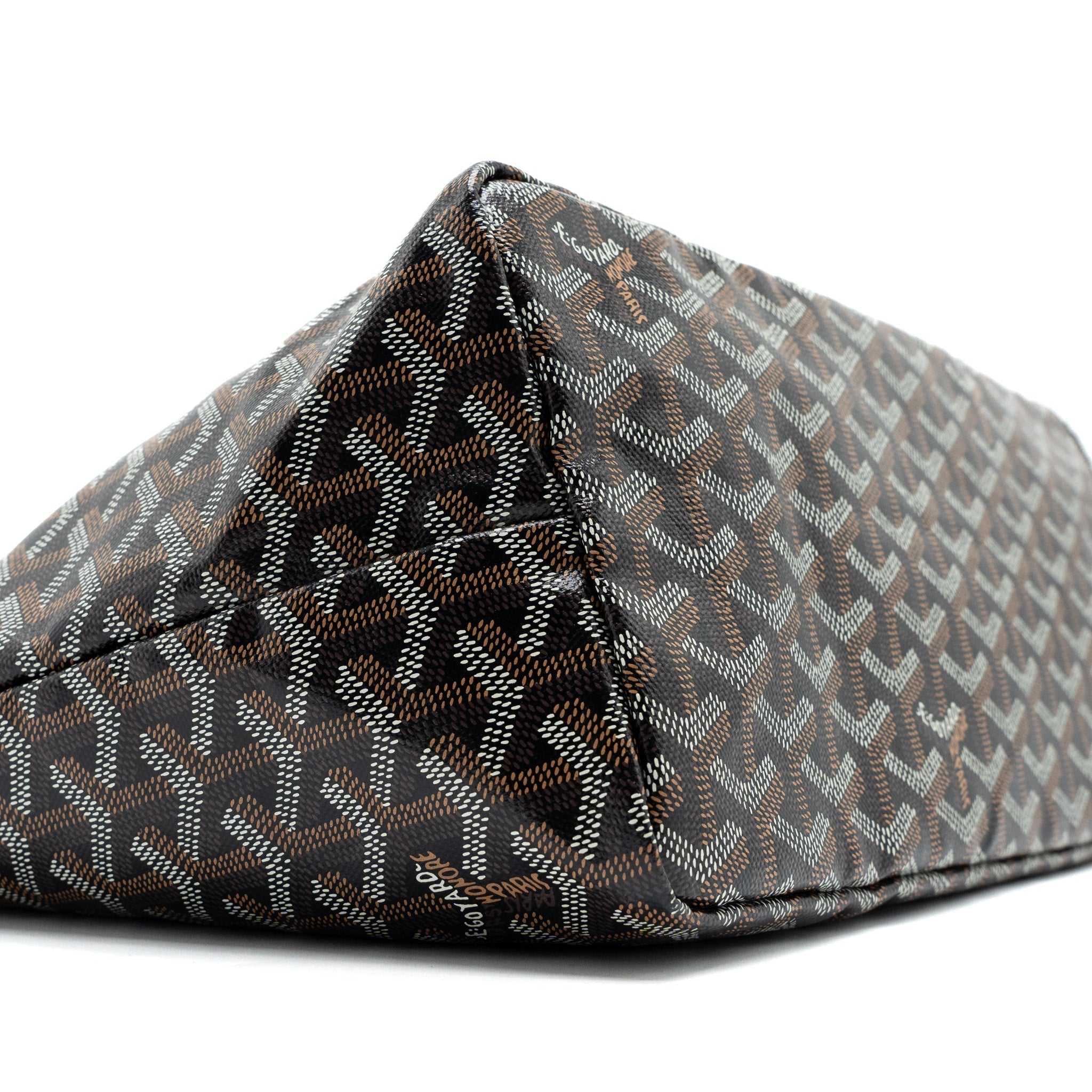 GOYARD SAINT LOUIS PM TOTE BAG GOYARDINE CANVAS SHW