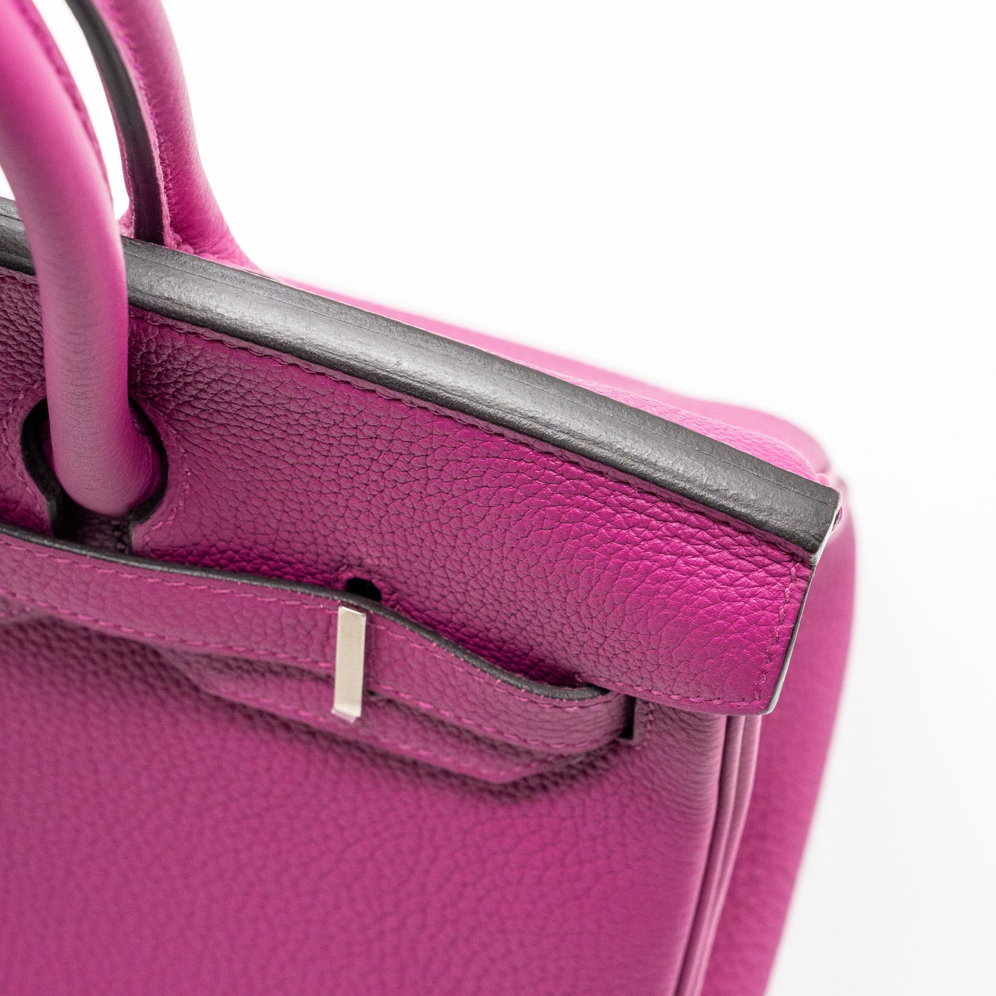 HERMES BIRKIN 30 TOGO ROSE POURPRE SHW