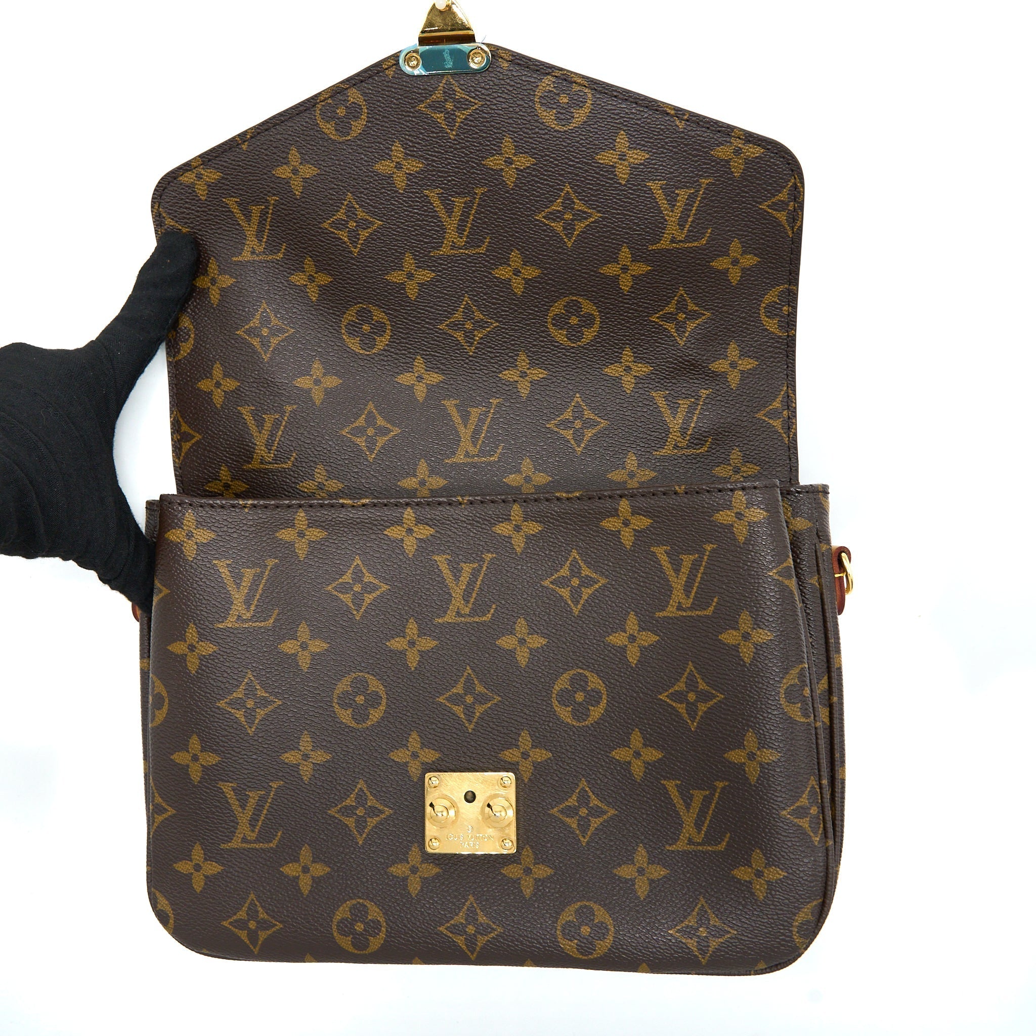 LOUIS VUITTON POCHETTE MÉTIS MONOGRAM CANVAS GHW