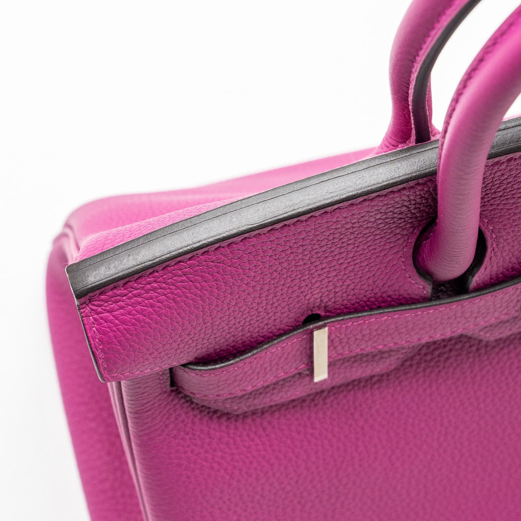 HERMES BIRKIN 30 TOGO ROSE POURPRE SHW