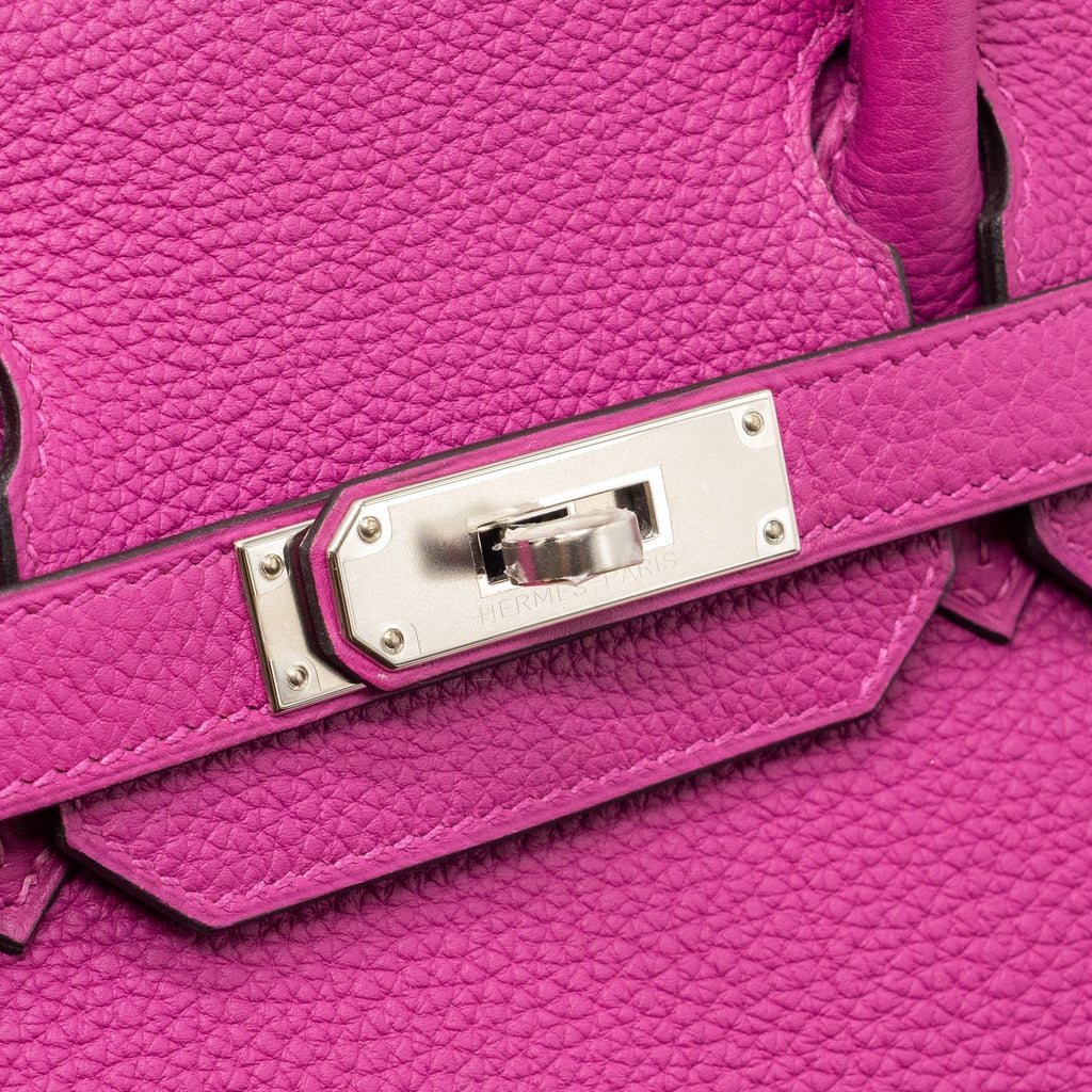 HERMES BIRKIN 30 TOGO ROSE POURPRE SHW