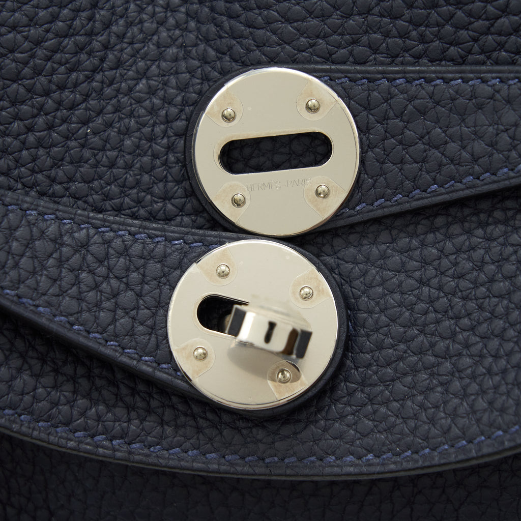 HERMES LINDY 26 CLEMENCE BLUE NUIT SHW
