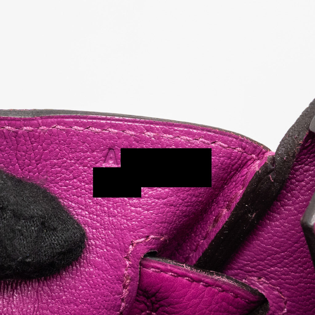 HERMES BIRKIN 30 TOGO ROSE POURPRE SHW