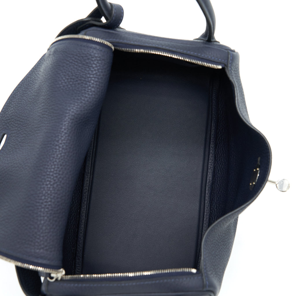 HERMES LINDY 26 CLEMENCE BLUE NUIT SHW