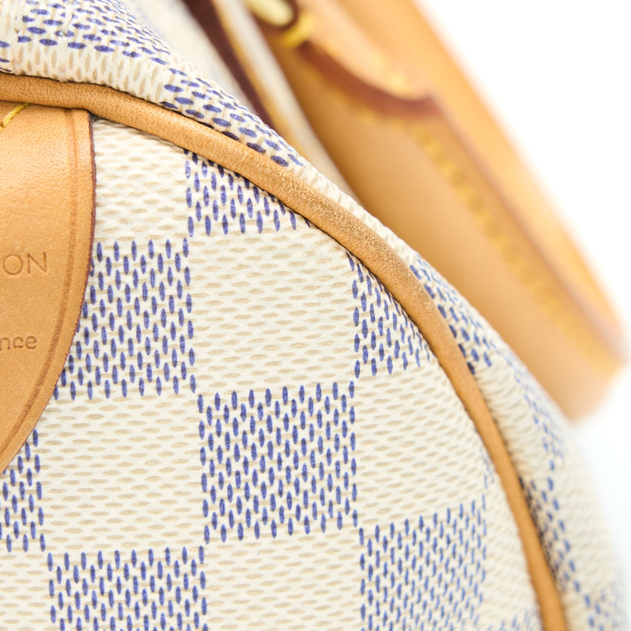LOUIS VUITTON SPEEDY 25 DAMIER AZUR CANVAS GHW