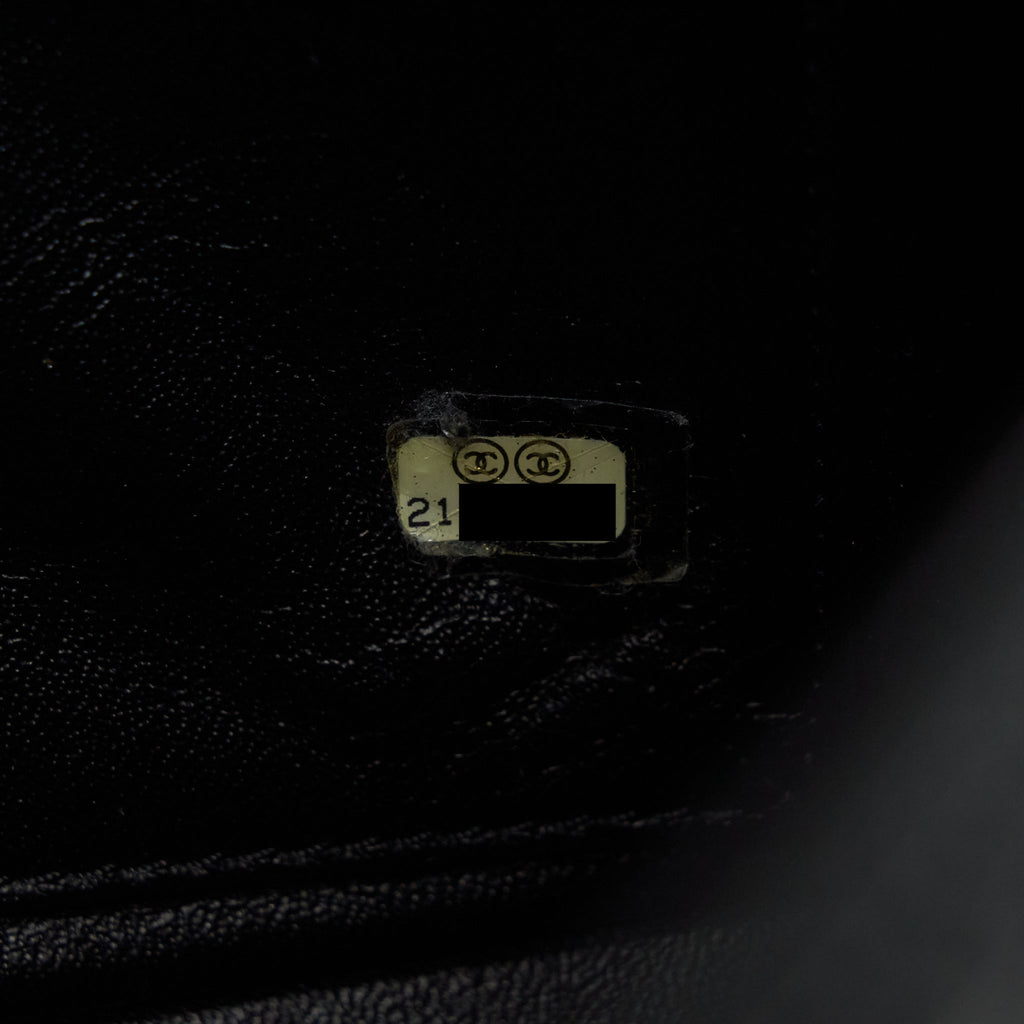 CHANEL SHOPPING TOTE BAG CAVIAR BLACK GHW