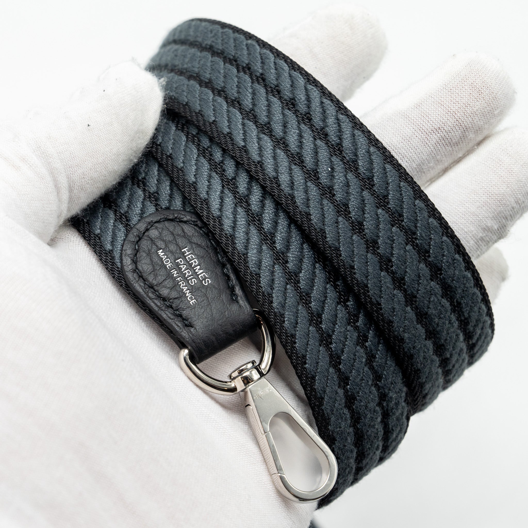 HERMES MINI EVELYNE CLEMENCE BLACK/GRIS MISTY SHW