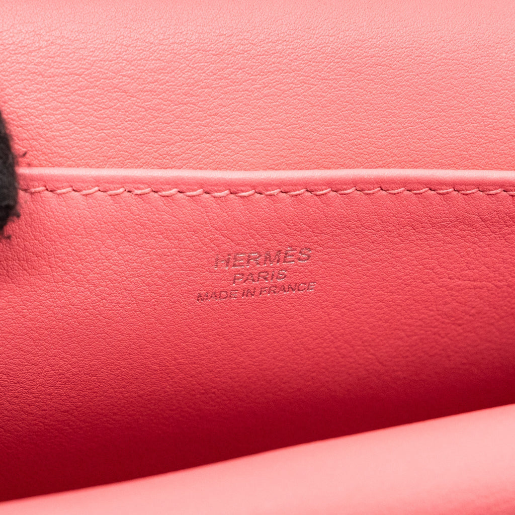 HERMES MINI HALZAN 22 SWIFT ROSE AZALEE SHW