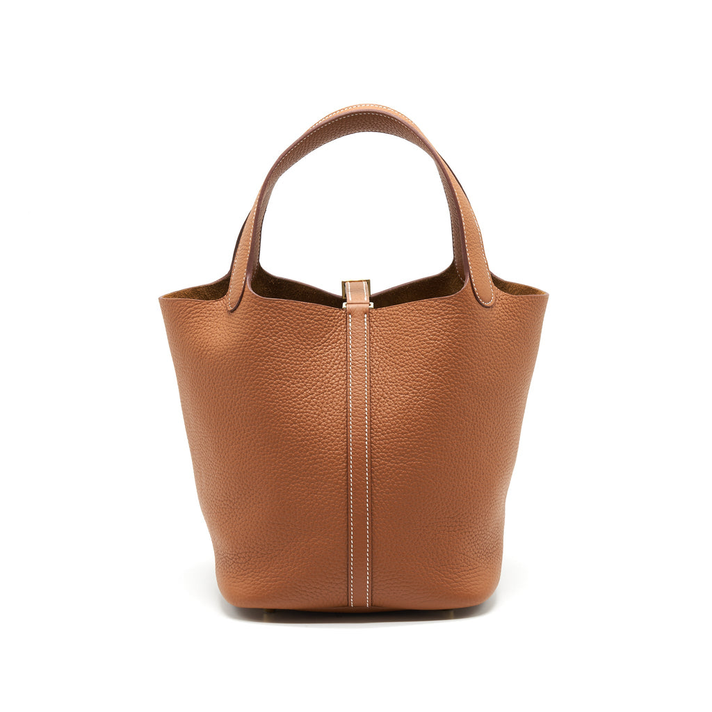Hermes Picotin 22 Lock Bag Gold GHW