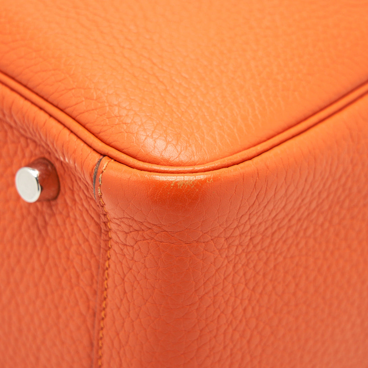 Hermes Lindy 30 Orange SHW