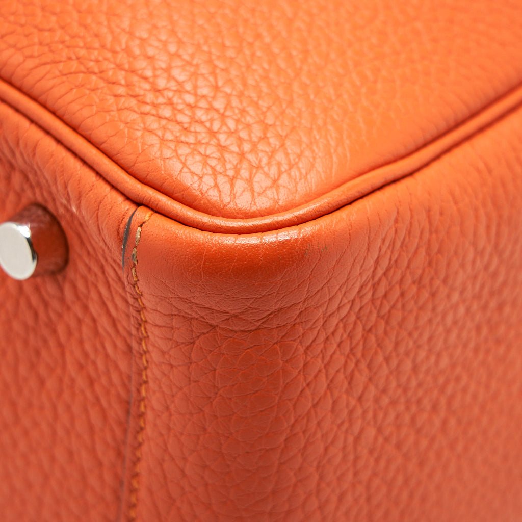 Hermes Lindy 30 Orange SHW