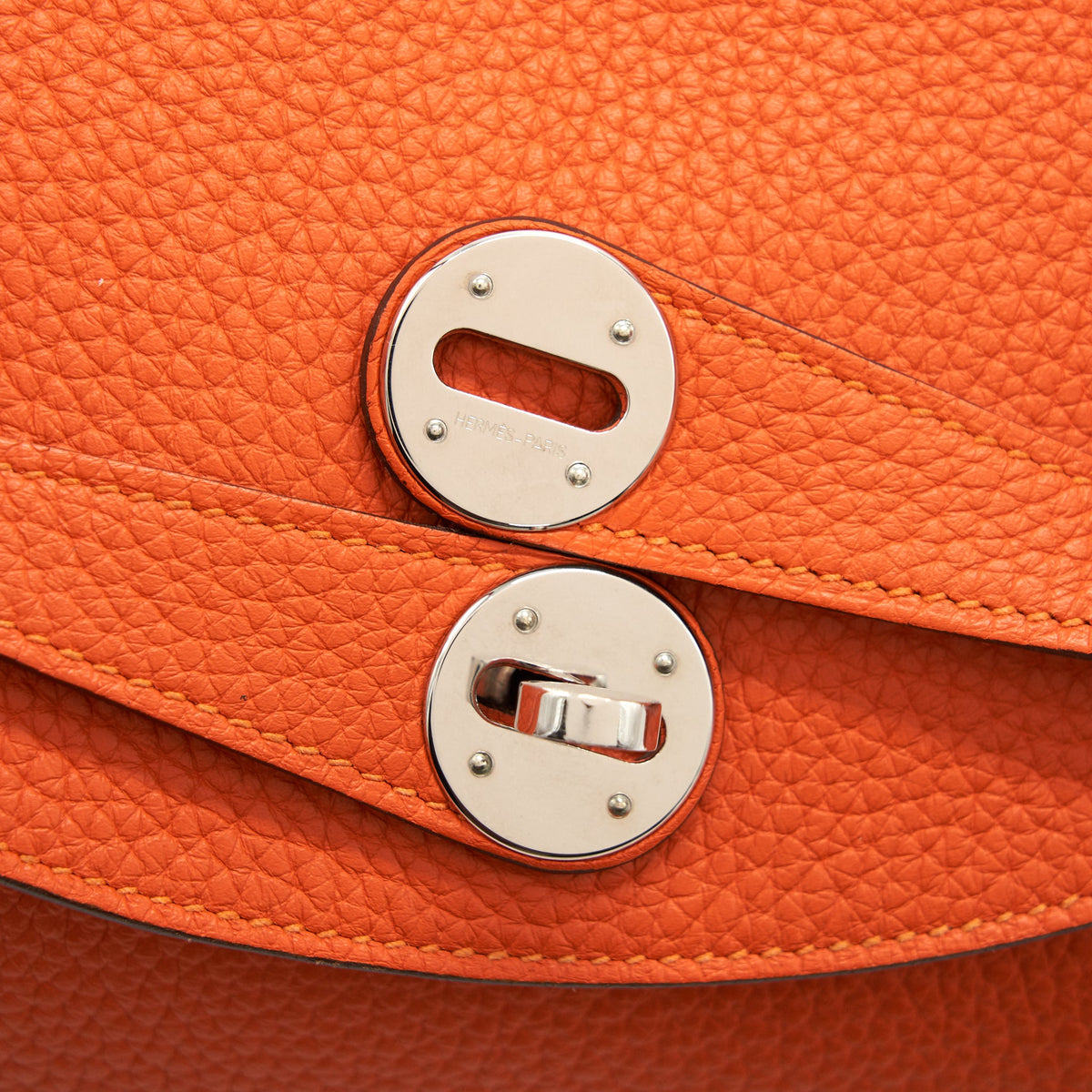 Hermes Lindy 30 Orange SHW