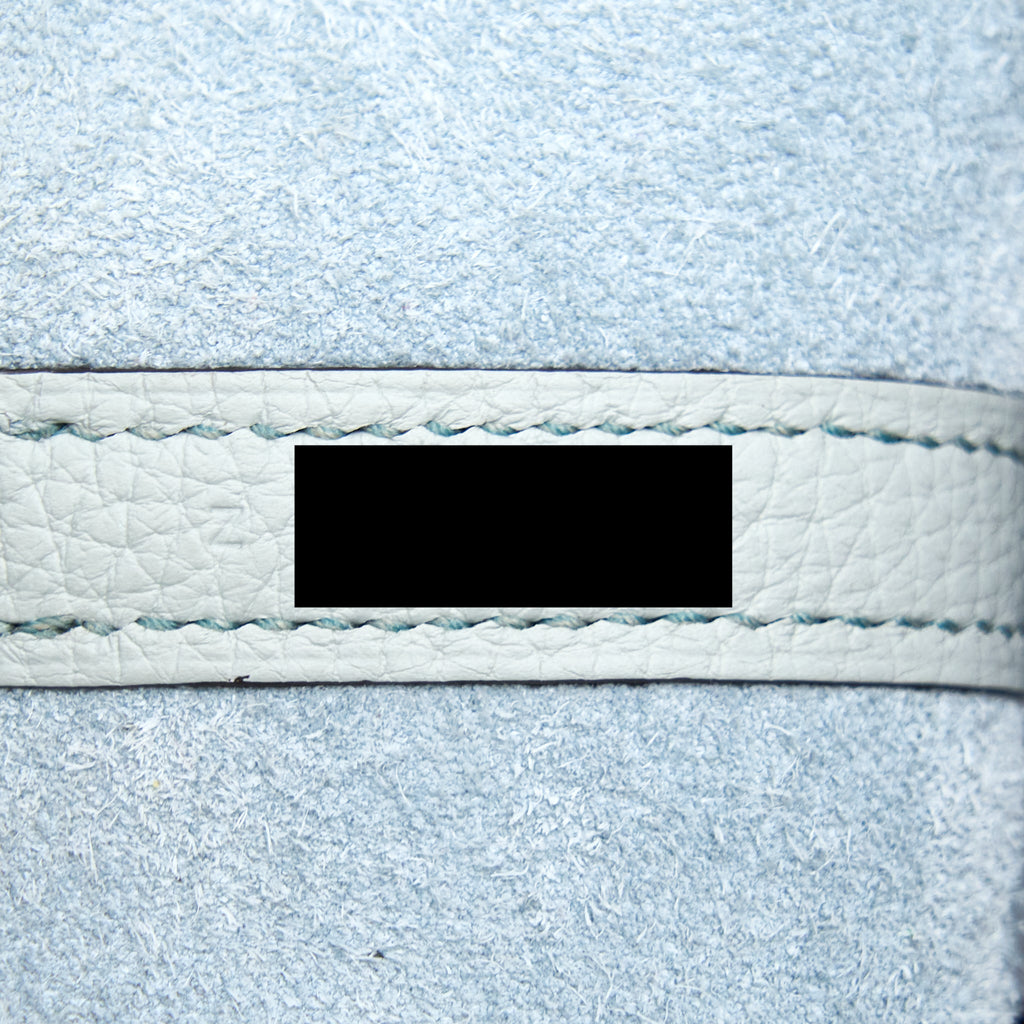Hermes Picotin 18 Lock Bag Clemence Bleu Pale GHW