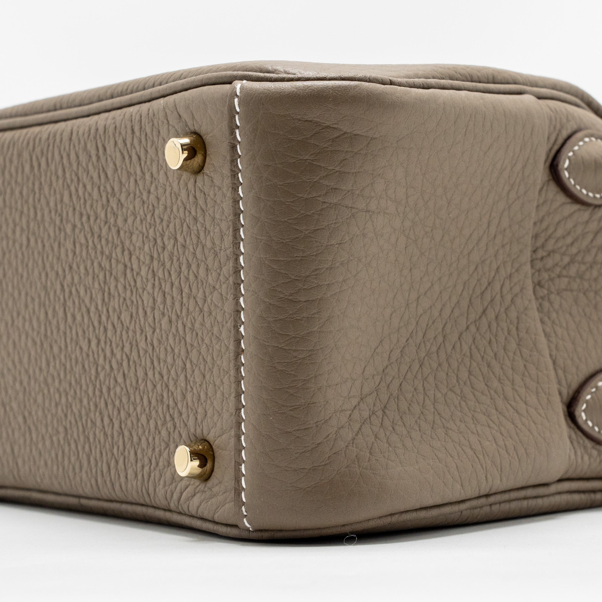 HERMES MINI LINDY II CLEMENCE ETOUPE GHW