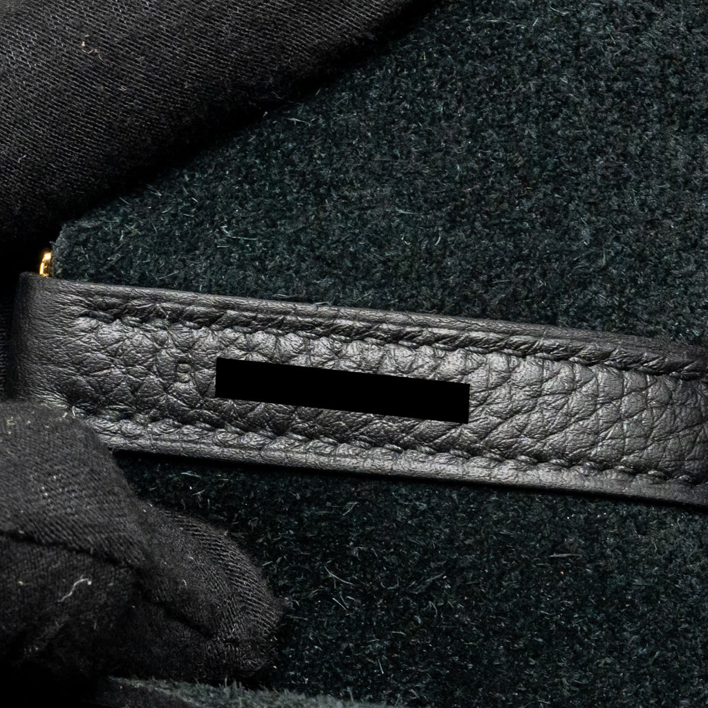 HERMES PICOTIN 22 CLEMENCE BLACK GHW