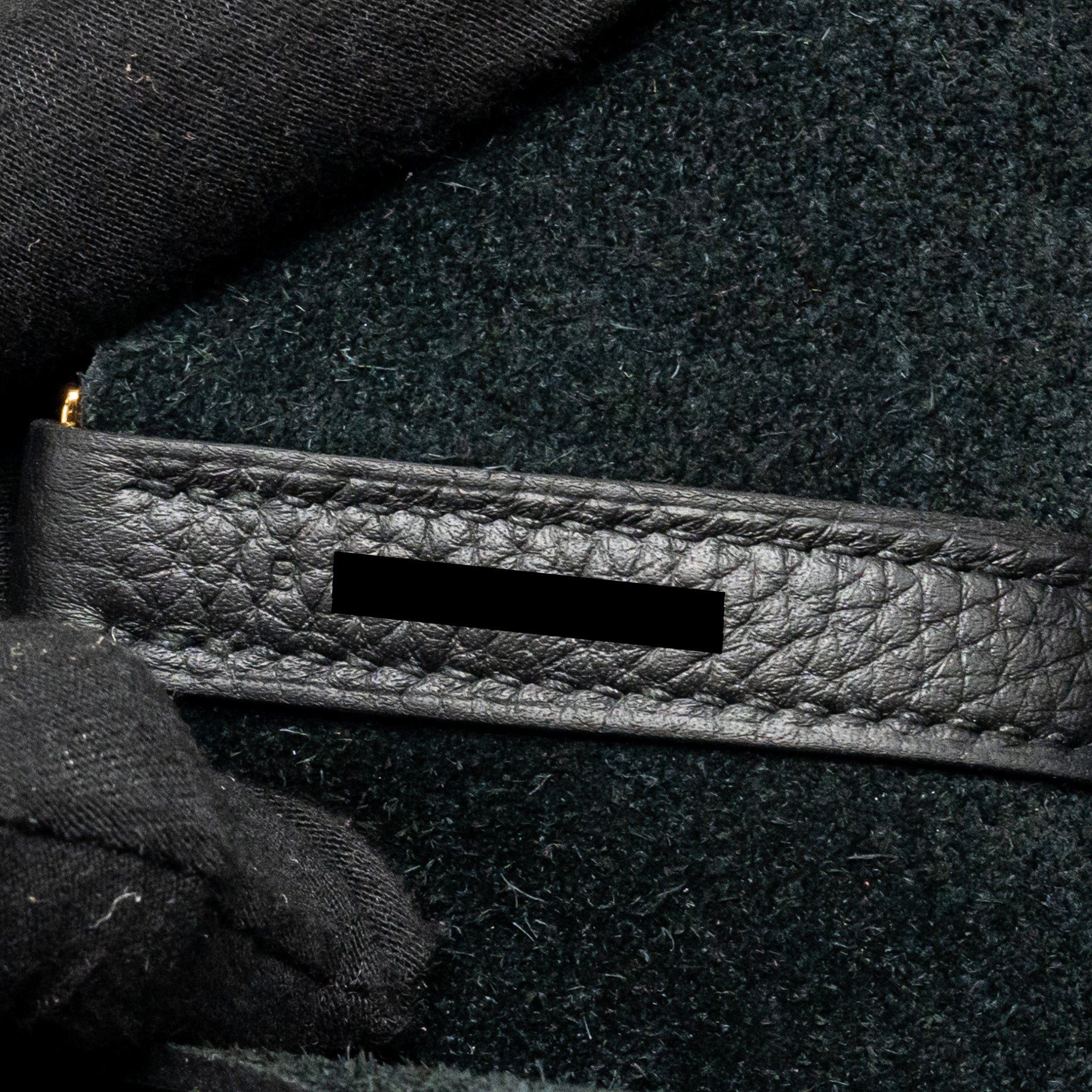 HERMES PICOTIN 22 CLEMENCE BLACK GHW