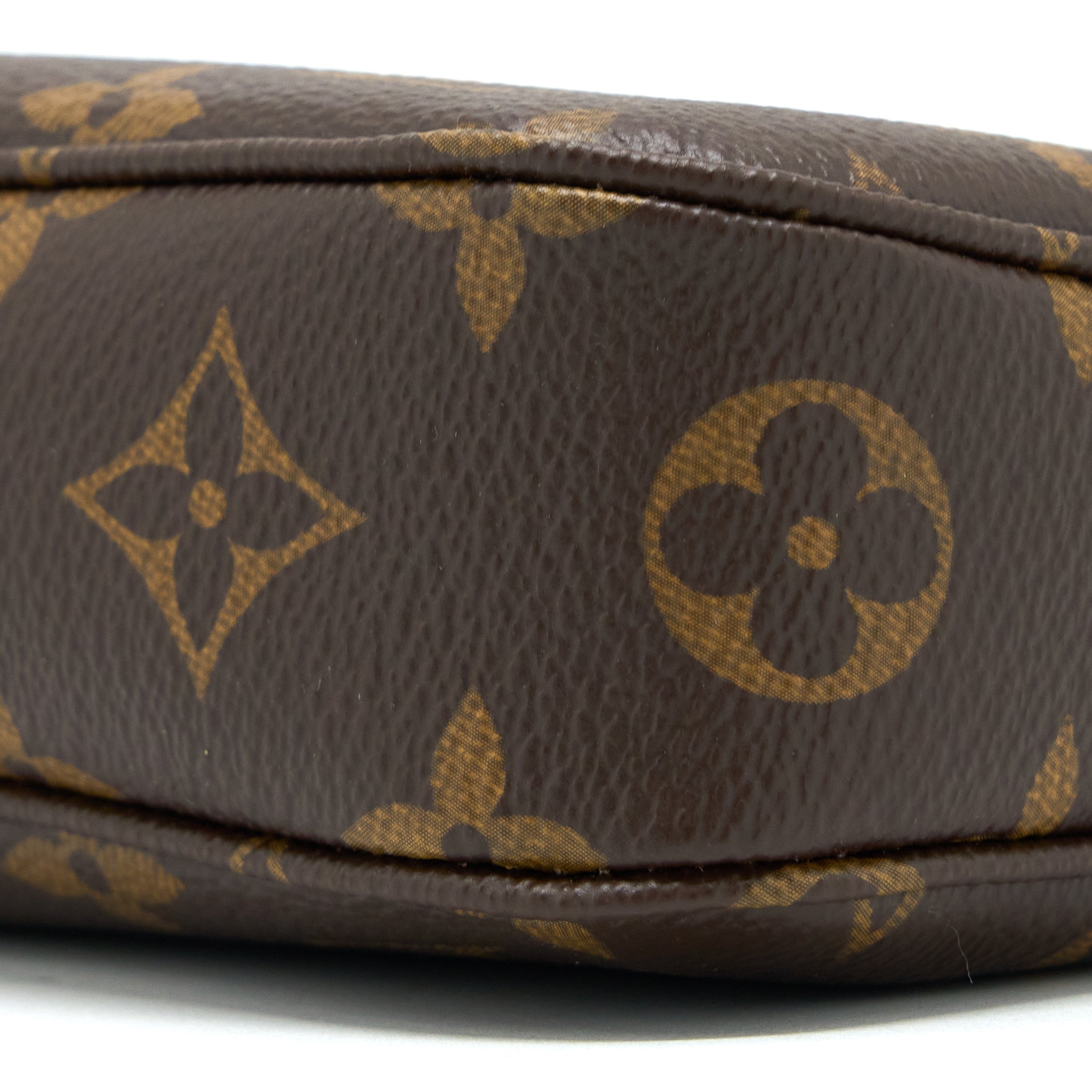 LOUIS VUITTON POCHETTE ACCESSORIES MONOGRAM CANVAS GHW (NEW VERSION)