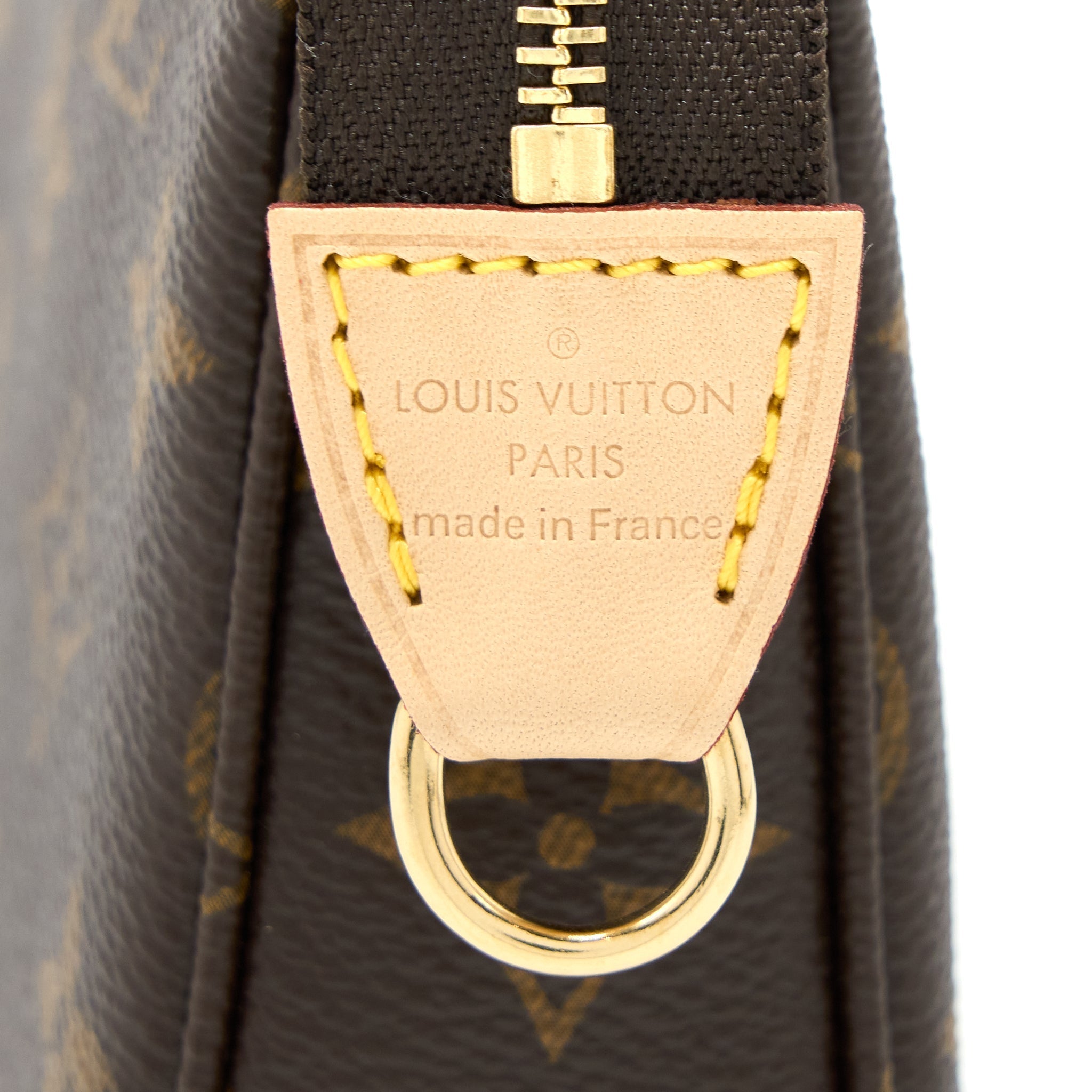 LOUIS VUITTON POCHETTE ACCESSORIES MONOGRAM CANVAS GHW (NEW VERSION)