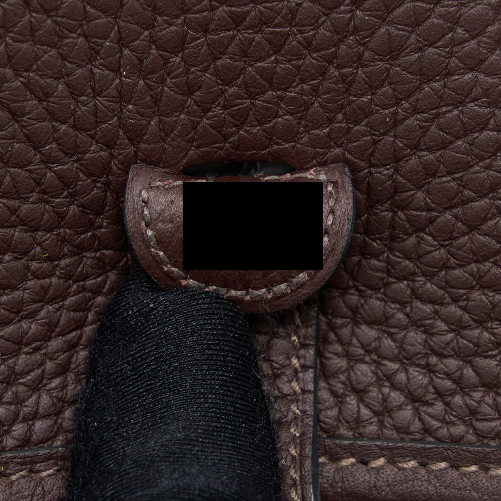 Hermes Mini Evelyne Clemence Rough H GHW With Multicolour Strap