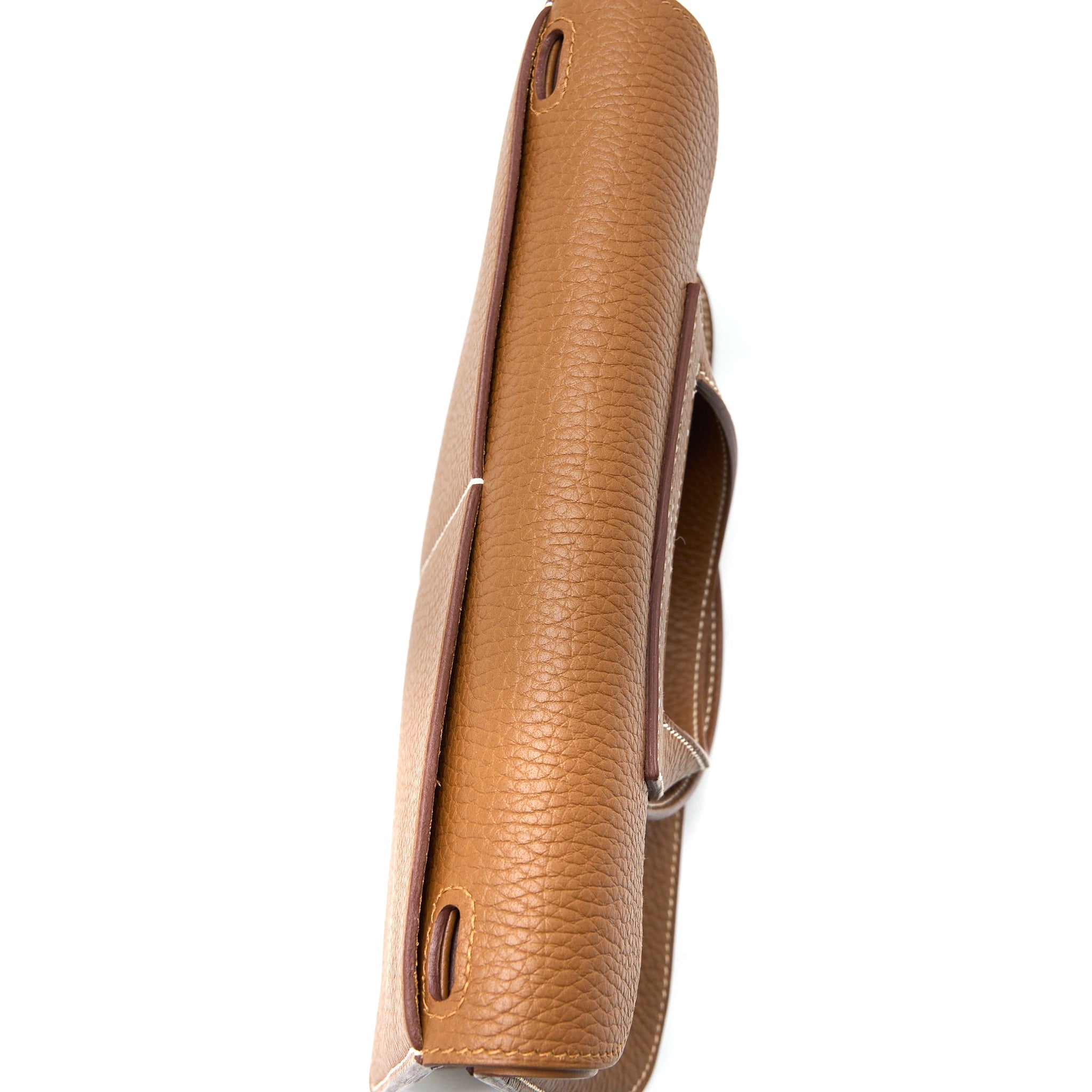 HERMES HALZAN 25 BAG CLEMENCE GOLD GHW