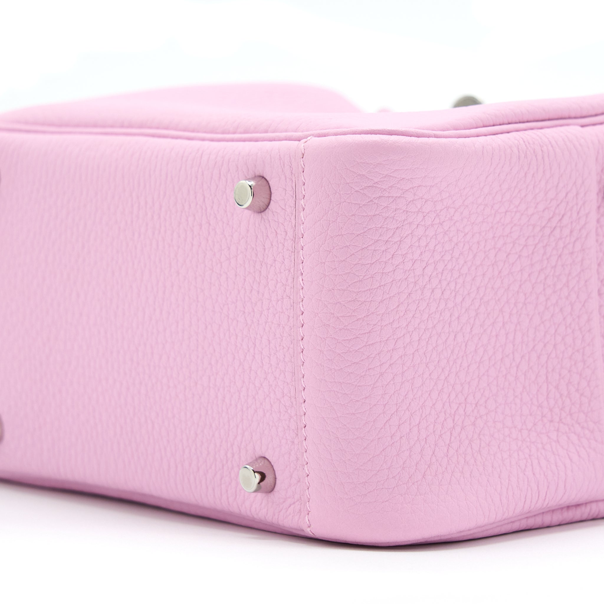 HERMES MINI LINDY CLEMENCE X9 MAUVE SYLVESTRE SHW