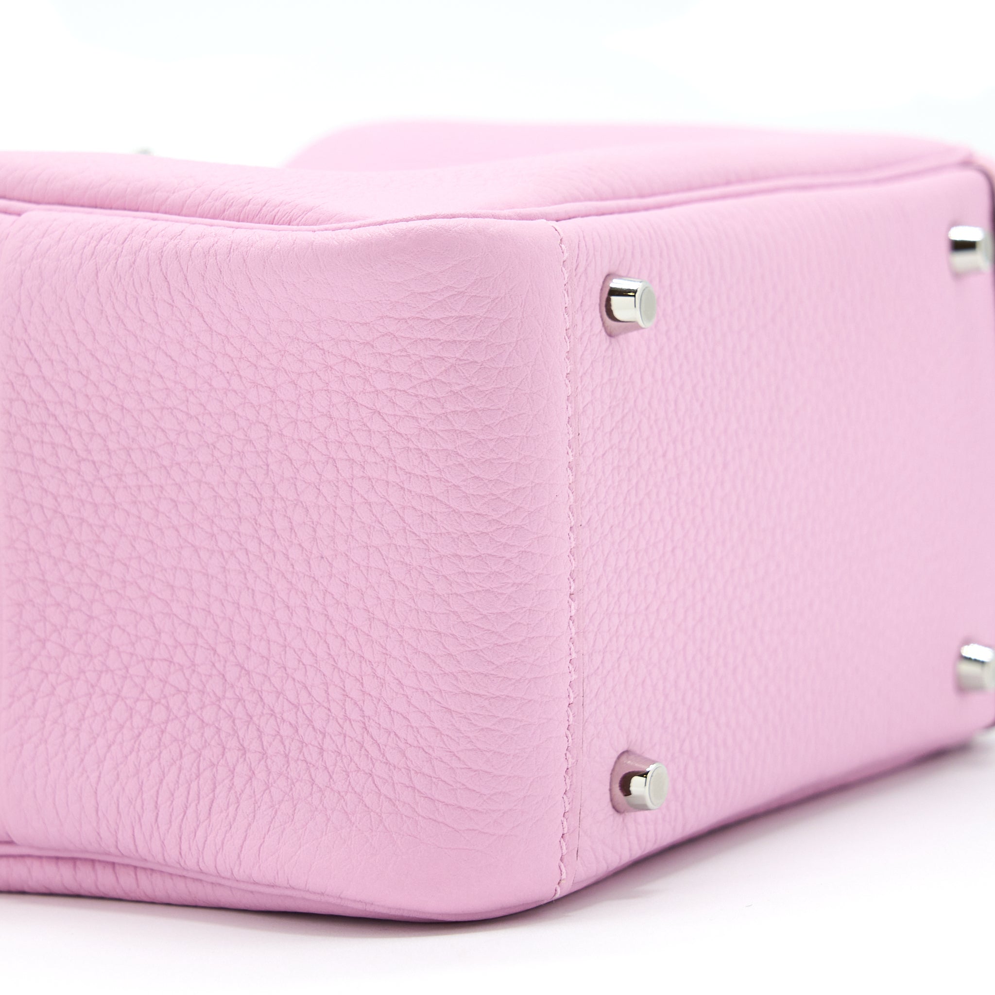 HERMES MINI LINDY CLEMENCE X9 MAUVE SYLVESTRE SHW