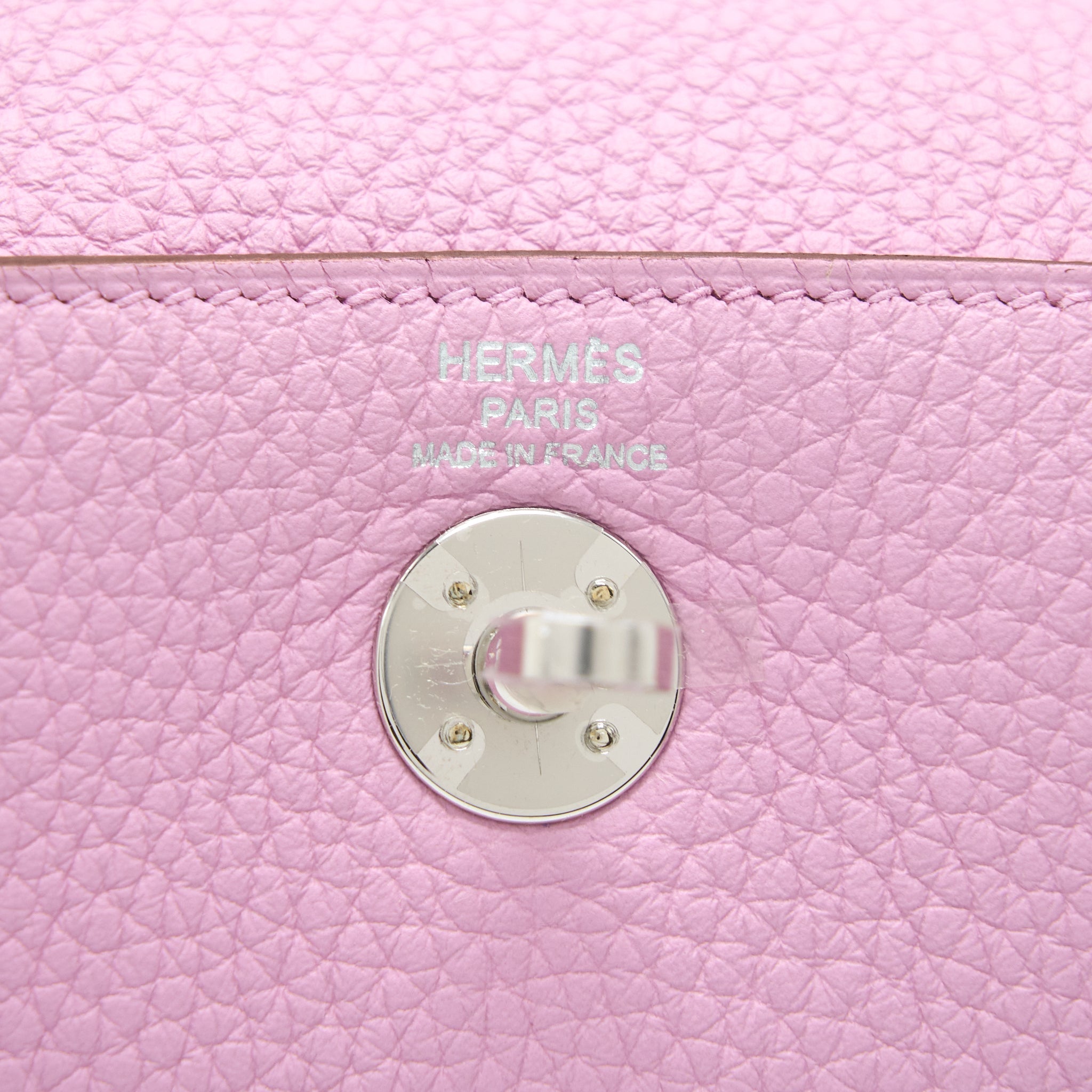 HERMES MINI LINDY CLEMENCE X9 MAUVE SYLVESTRE SHW