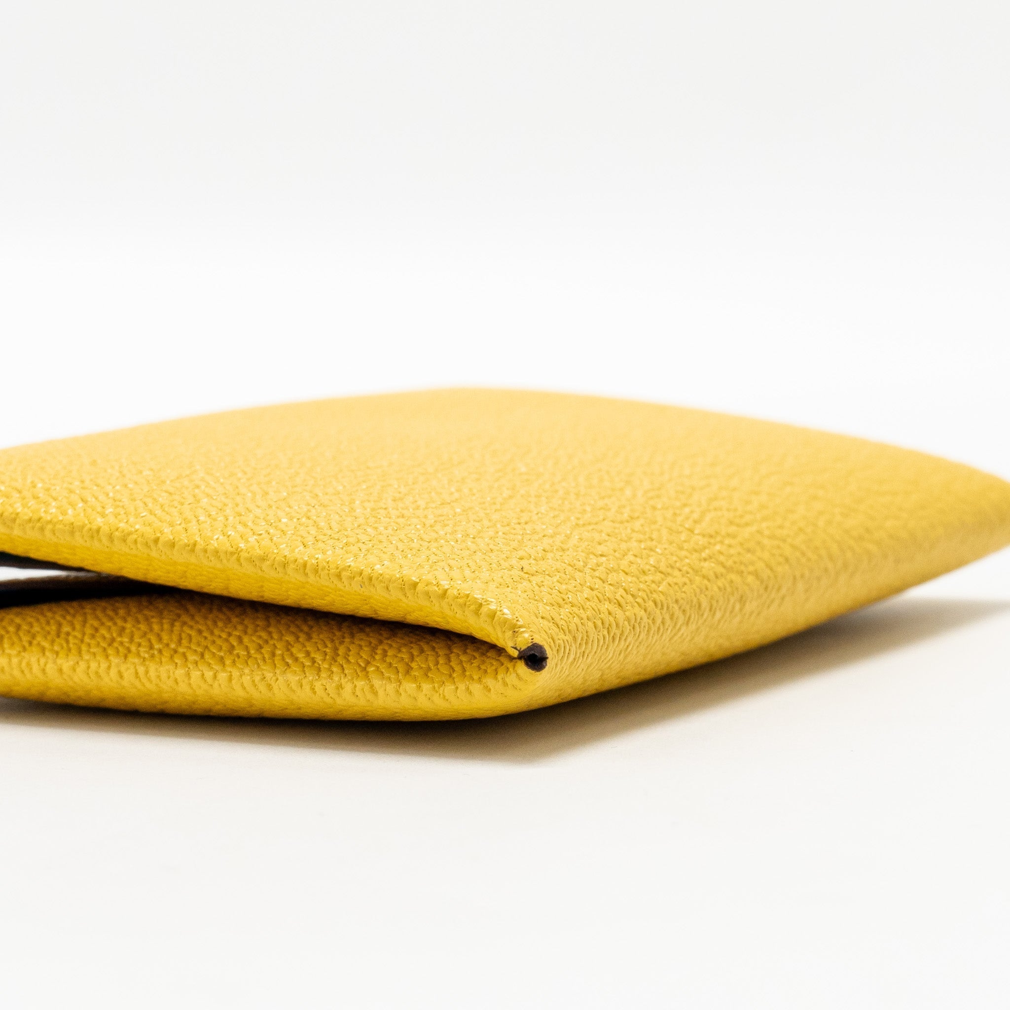 HERMES CALVI CARD HOLDER CHEVRE MYSORE LEATHER SUN / BLUR FRIDAY SHW