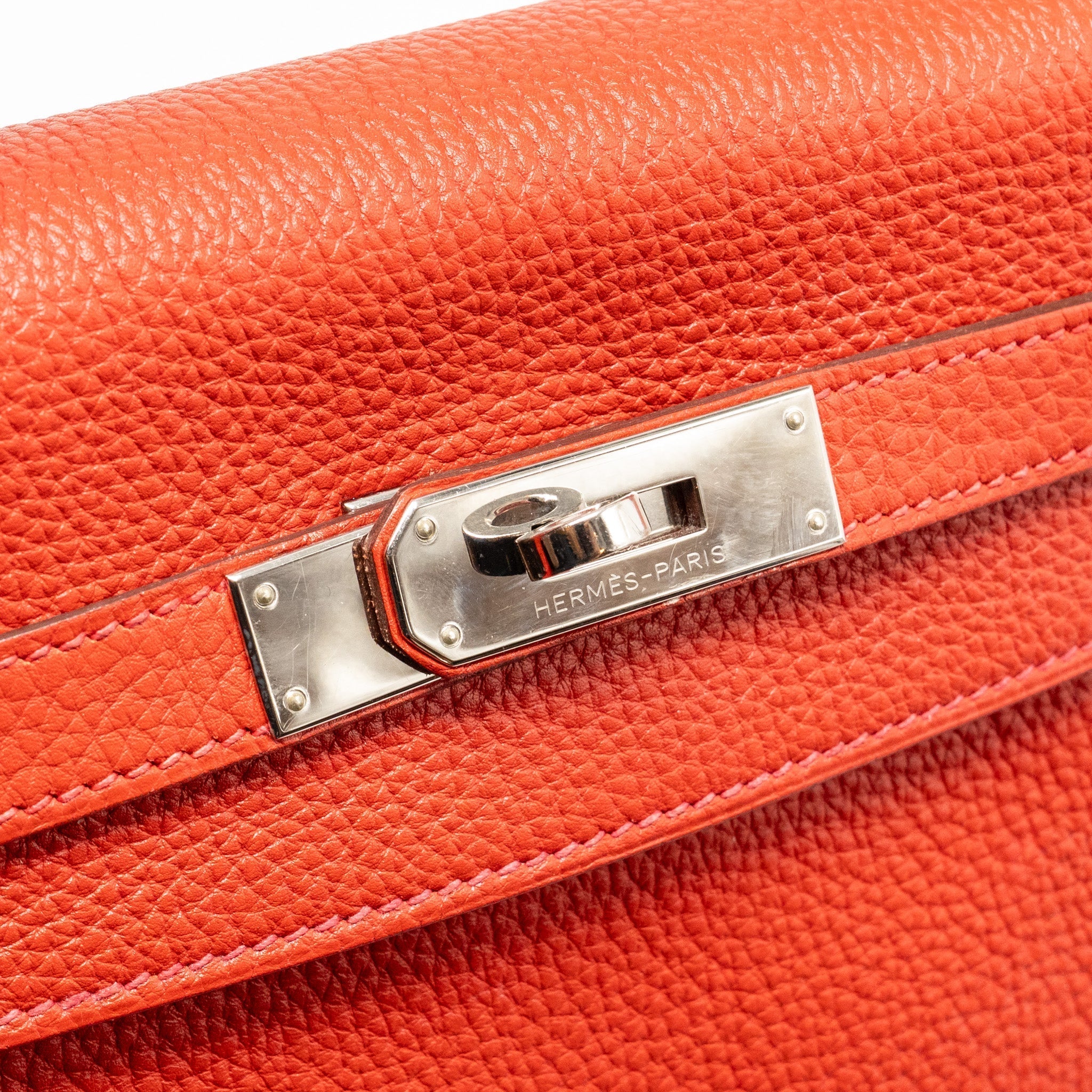 HERMES KELLY 32 TOGO RED SHW