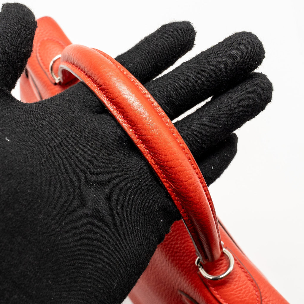 HERMES KELLY 32 TOGO RED SHW